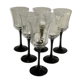 Verres à vin vintage