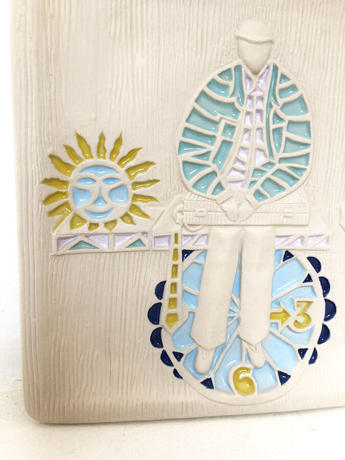 Pair of Italian Chiminazzo dishes, 1970