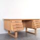 Bureau en chêne du milieu du siècle par Torben Valeur et Henning Jensen pour Dyrlund, années 1960.