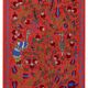 Hand-knotted rug, vintage Turkish rug 103x186 cm