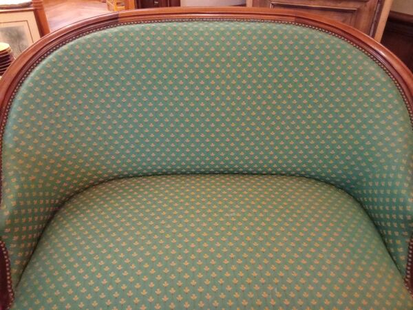 Ancienne banquette et ses deux chaises ancien salon  style Louis XV