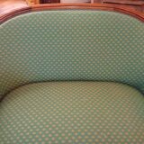 Ancienne banquette et ses deux chaises ancien salon  style Louis XV