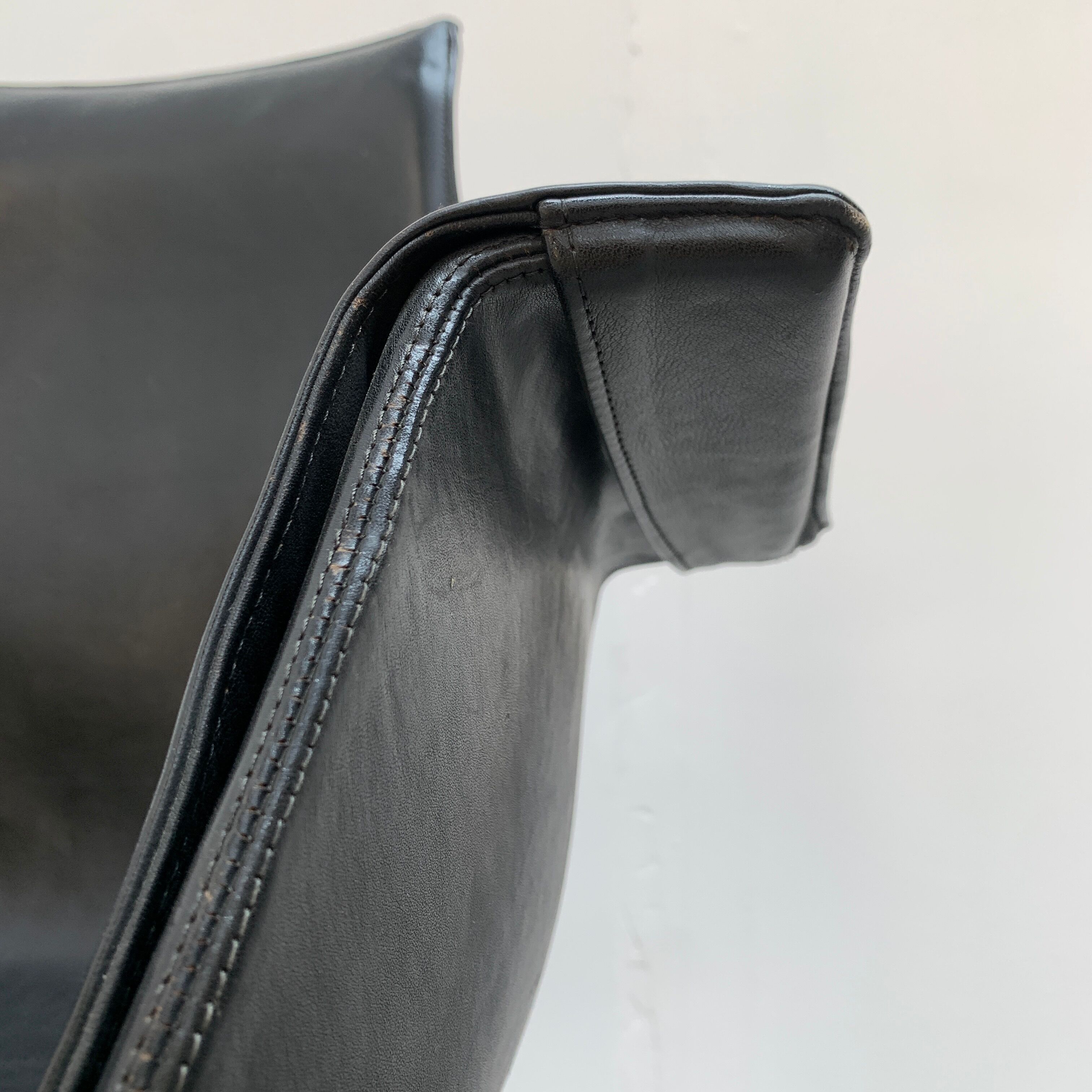 Bird office chair by Kastholm Jorgen, Alfred Kill edition, circa 1960