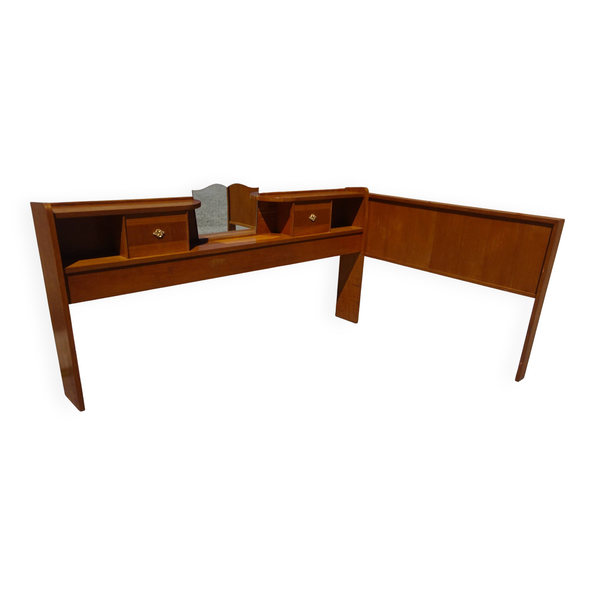Old cosy and Art Deco headboard
