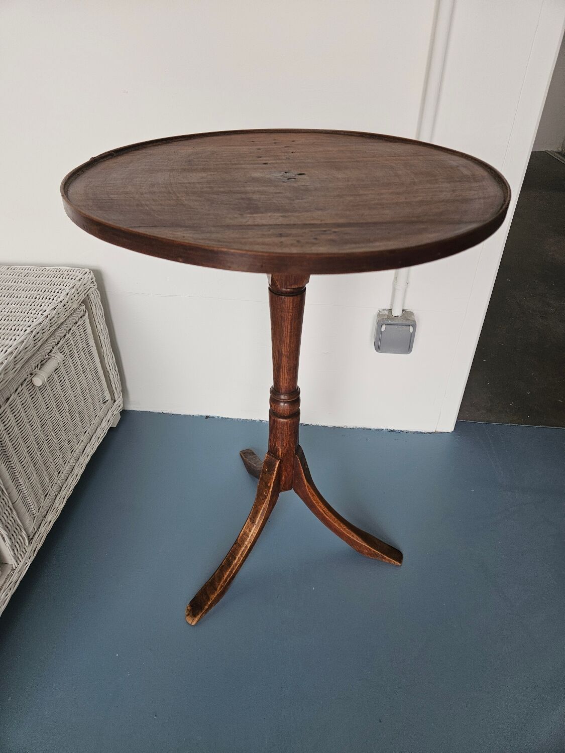 Antique wooden side table
