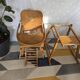 Vintage 1940s baby high chair