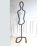 Valet de chambre - Tubular mannequin Black 80s