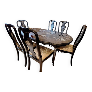 Tables coréenne laquée