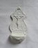 Antique Baptismal Font in Fine Faience Creil and Montereau White Christ Cross