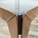 1960s coffee table by Afra and Tobia Scarpa for Cassina with smoked glass