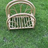 Rattan wooden basket