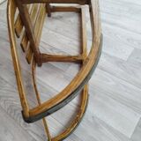 wooden sled