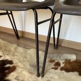 Set of 4 chairs plastic shell brand Sitting