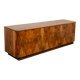 Fully renovated art deco walnut sideboard, 1930s, czechoslovakia