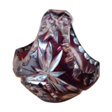 Decorative crystal basket