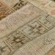 Cream Beige Turkish Vintage Runner Rug, 80x224Cm