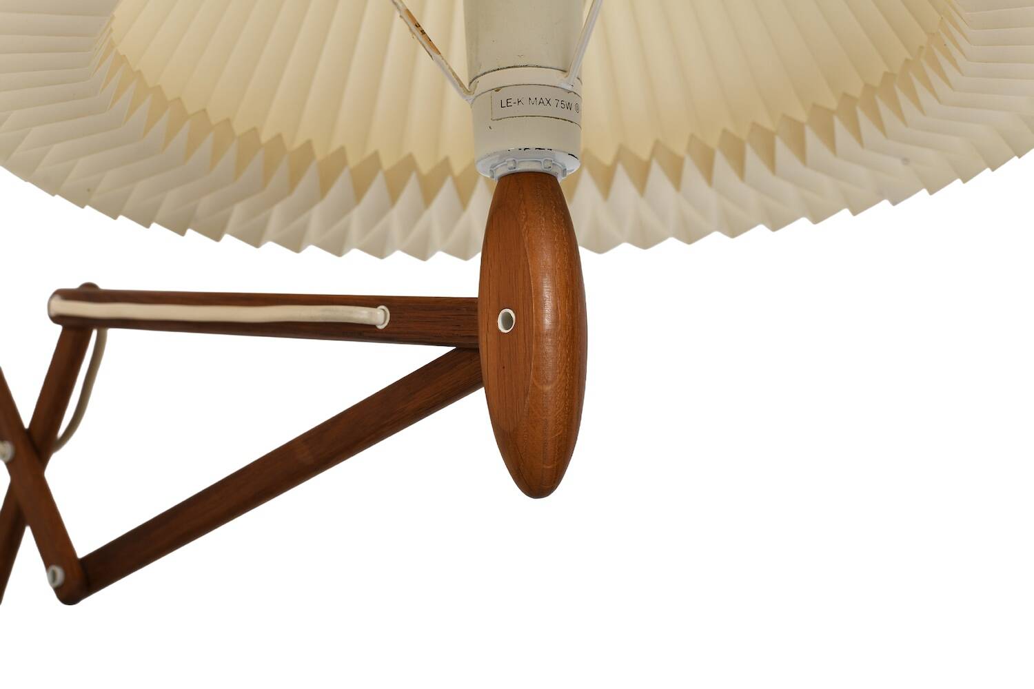 Le Klint Scissor Wall Lamp Model 332 by Erik Hansen