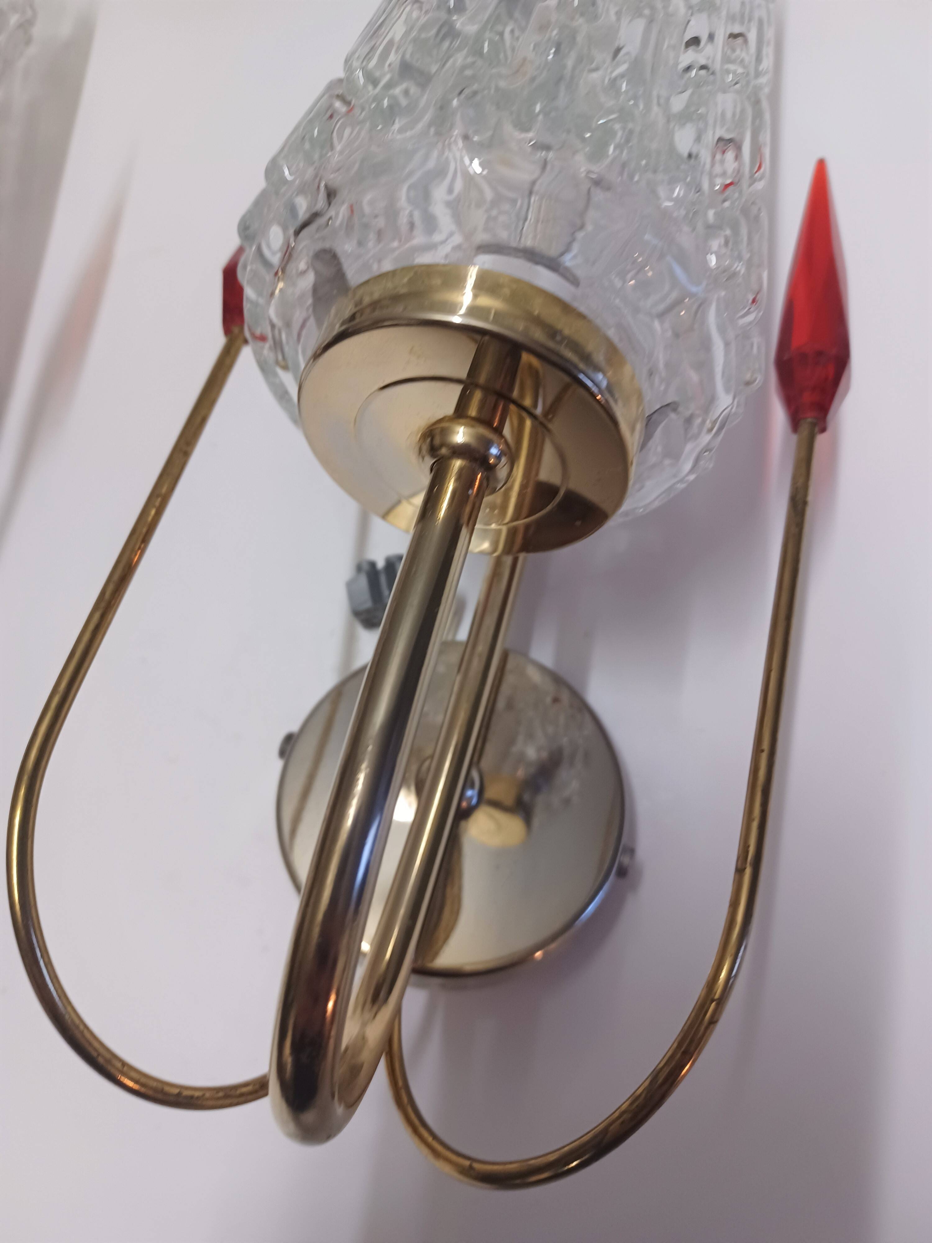 Pair of wall sconces 1960