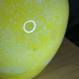 Murano Glass - Moretti Workshop - Large designer glass vase with inclusions