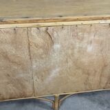 Enfilade en rotin design vintage