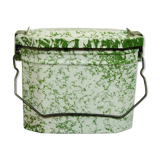 Enamelled sheet metal canteen bowl "lunch box"