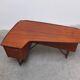 Freestanding 'Boomerang' desk in teak by Peter Løvig Nielsen, 1968