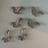 Tin candlesticks