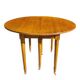 Solid wood table from the 1950s.