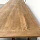 XXL farmhouse table in solid oak 350 cm - Reconstruction Style - 1950s