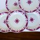 6 flat plates from Moulin des Loups and Hamage, Madeleine model 2106199