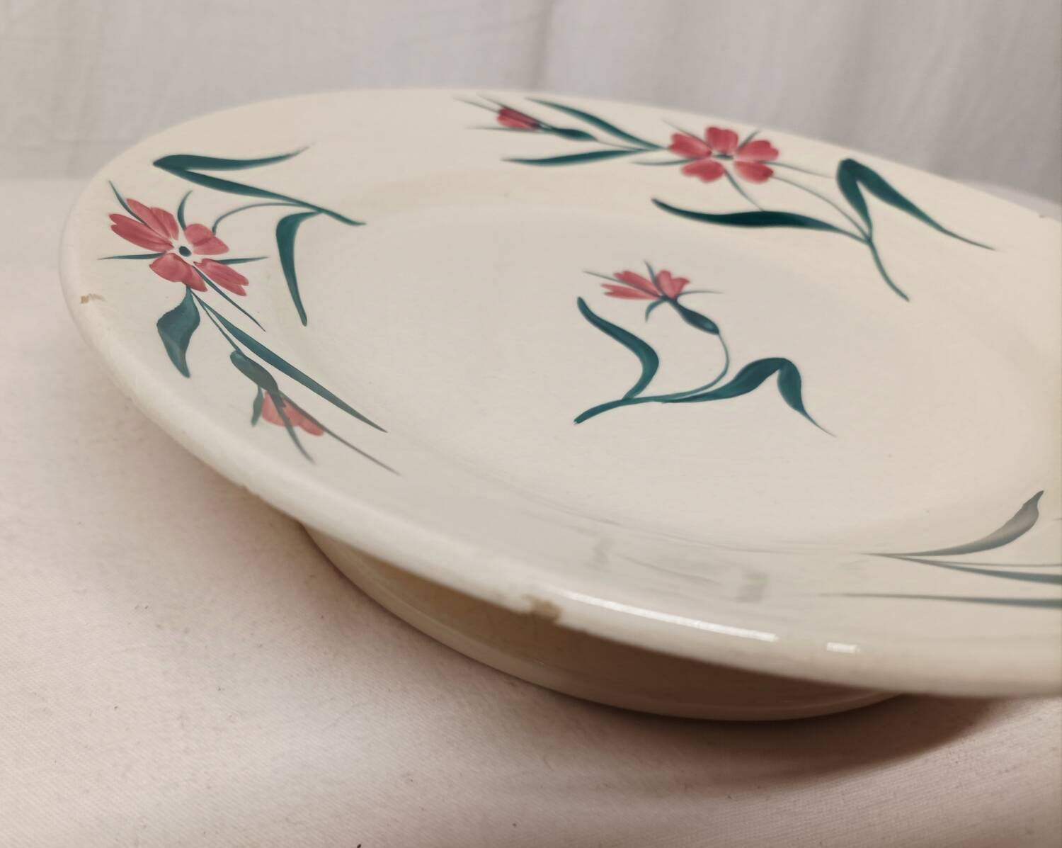 Service assiettes creuses et compotier" Terre de Fer"