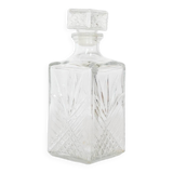 Glass whiskey decanter