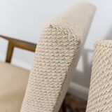 Paire de fauteuils modernes restaurés du milieu du siècle des années 1960