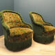 Fauteuil art déco, ensemble de 2