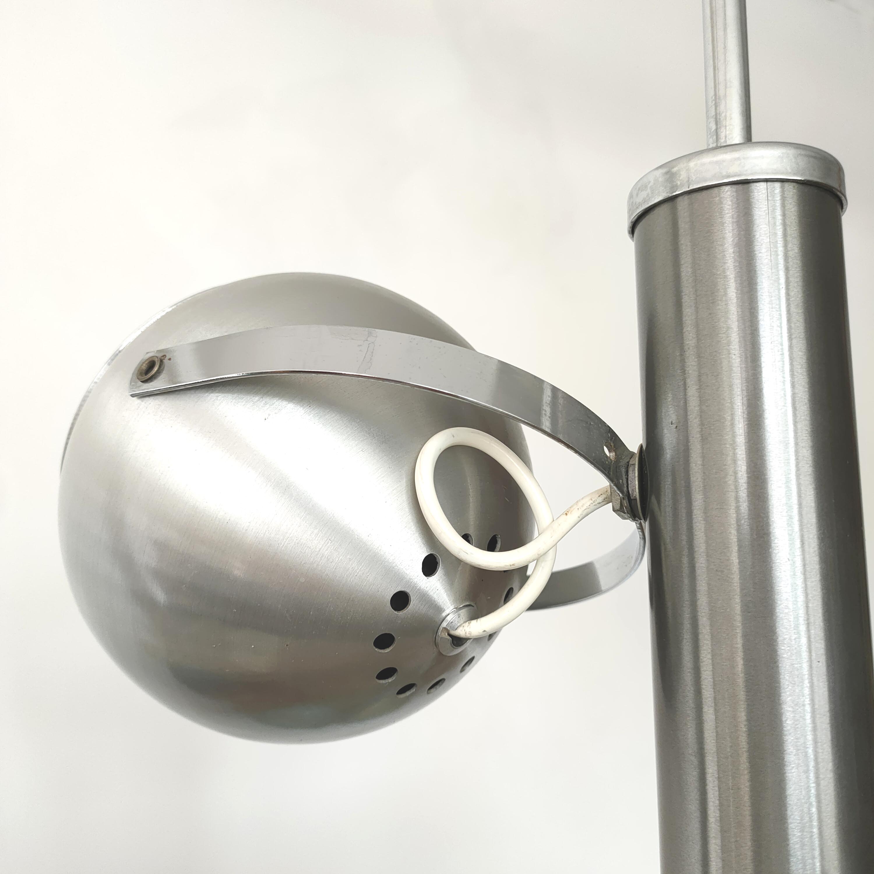 Eyeball suspension 3 lights 70s space age