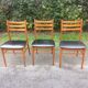 Lot de 3 chaises style scandinave