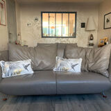 DS 102 gray sofa designed by De Sede design Mathias Hoffman