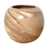 Vase ball glazed ceramic