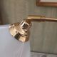 Lampe vintage opaline