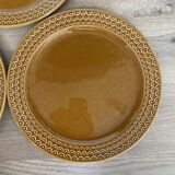 Set of 12 Pagnossin earthenware plates