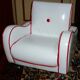Fauteuil club enfant simili cuir