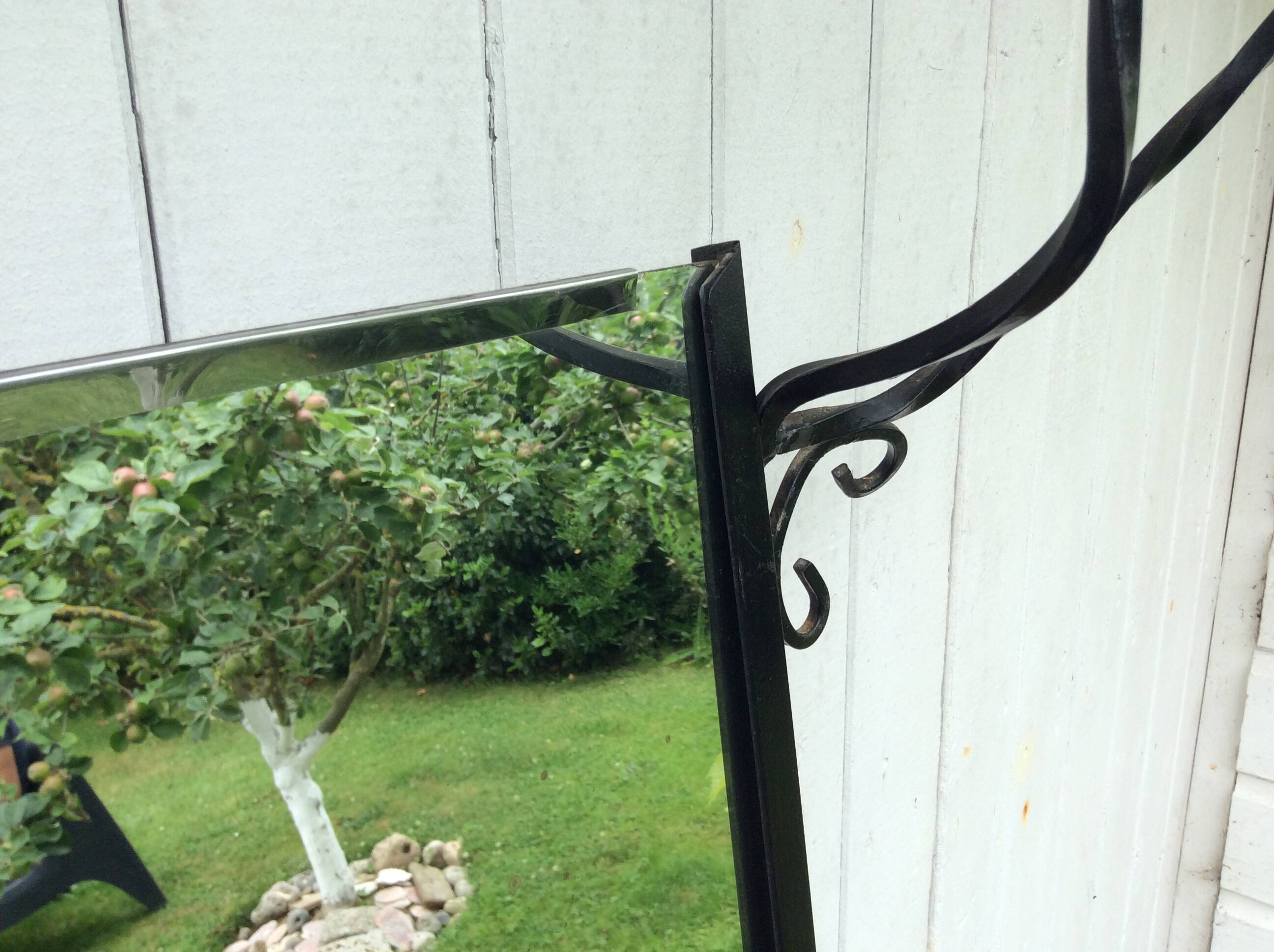 Wrought iron entrance hall