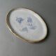 Oval dish signed Chantal and Thierry Robert, Poncé sur Loir