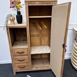 Asymmetrical art deco wardrobe