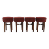 1940s Art deco Stool, Czechoslovakia