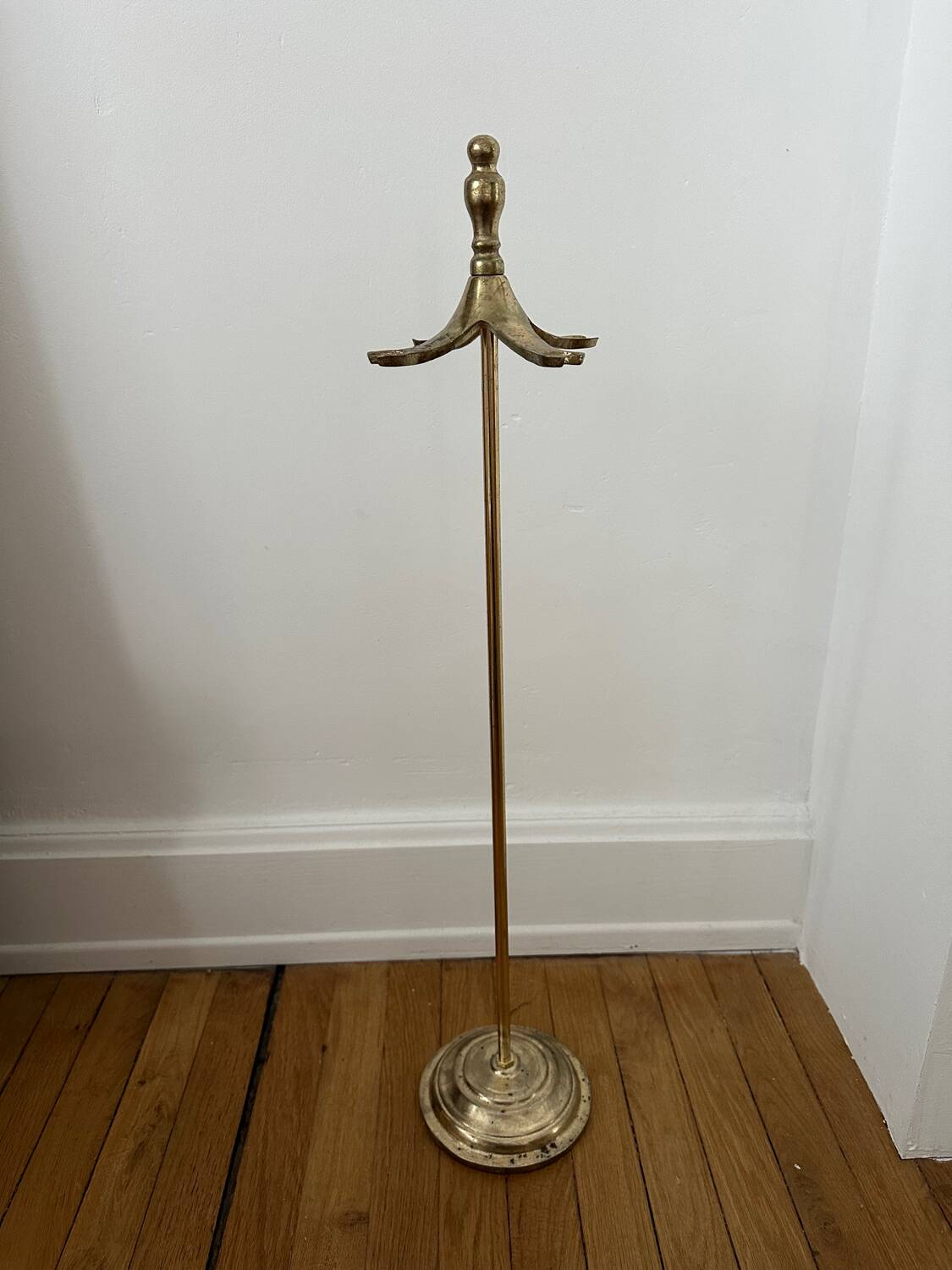 Vintage gold mantelpiece