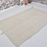 Neutral Vintage Hemp Kilim SKU 3676