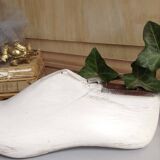 Antique white wooden shoe tree