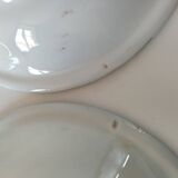 Assiettes creuses fleuries – Faïencerie San Marco, Italie – années 80
