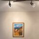 Old painting, Mexican landscape, signed XX century